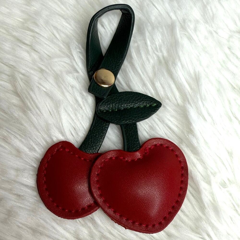 Cherry Heart Bag Charm Bag Jewelry